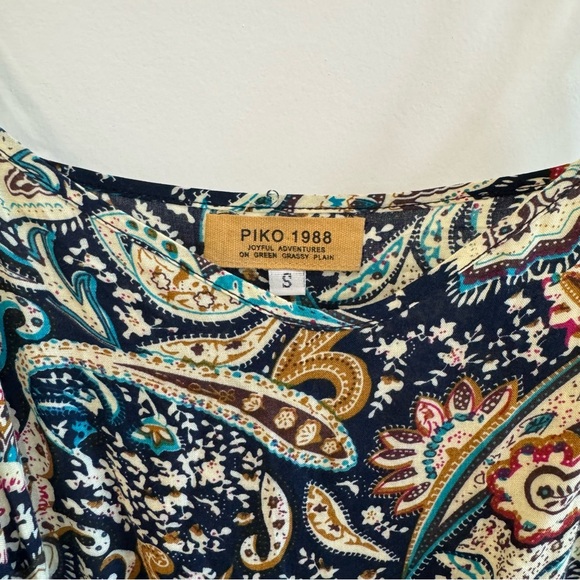 Paisley Print Spaghetti Strap Midi Dress - Picture 3 of 5